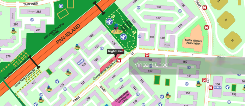 Blk 130 Simei Street 1 (Tampines), HDB 4 Rooms #114522242